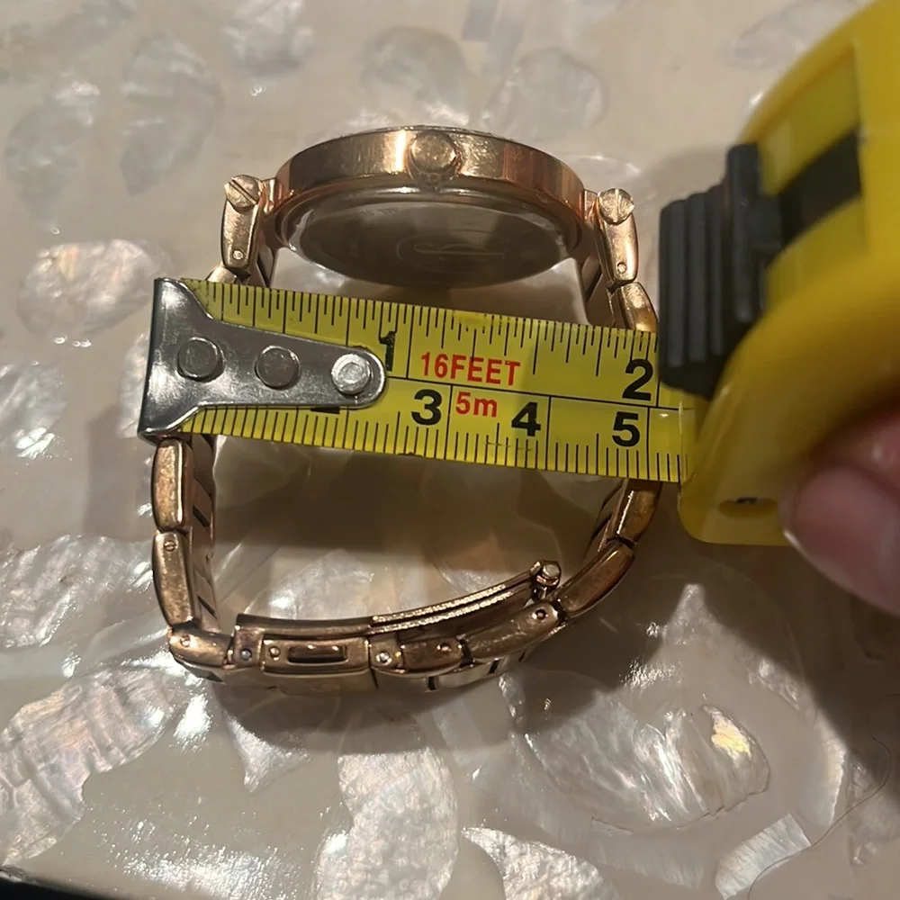 Juicy Couture Luxe Ladies Watch Rose Gold Stone Set